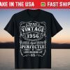 Vintage 1956 Man Myth Legend 65th Birthday 65 Years Old Unisex Shirt
