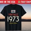 Vintage 1973 48th Birthday Cassette Gift Shirt