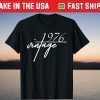 Vintage 1976 Birthday 45th Birthday Gift Shirt