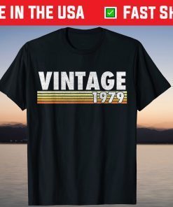 Vintage 1979 Best Of 42nd Birthday Tee ShirtVintage 1979 Best Of 42nd Birthday Tee Shirt