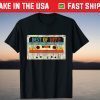 Vintage Best Of 1972 49th Birthday Cassette Tape Clasic Shirt