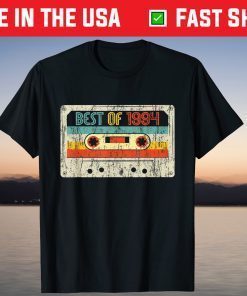 Vintage Best Of 1994 Cassette Tape 27th Birthday Tee Shirt