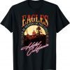 Vintage EAGLES Hotels Art Californias Band Music Legend Classic Shirt