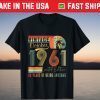 Vintage October 1961 60st Birthday 60 Years Old Classic Shirt