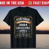 Vintage October 2004 17th Birthday 17 Year Old Gift Shirt