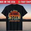 Vintage October 2011 10th Birthday 10 Years Old Gift T-Shirts