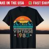Vintage Retro 1983 Birthday 38th Birthday 38 Years Old Gift Shirt