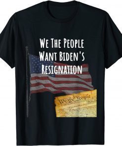 We The People Biden Us 2021 Tee Shirt