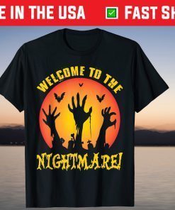 Welcome To The Nightmare Halloween Unisex Shirt