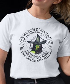 Witchy Woman The Soul Of A Witch Halloween Us 2021 Shirt