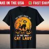 You Can't Scare Me I'm The Crazy Cat Lady Halloween 2021 Shirt