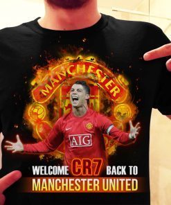 C.Ronaldo Welcome To Manchester United Shirt