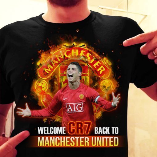 C.Ronaldo Welcome To Manchester United Shirt