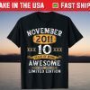 Vintage November 2011 10th Birthday 10 Years Old T-Shirt