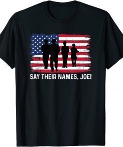 13 Soldiers Heroes Say Their Names Joe Gift Shirt