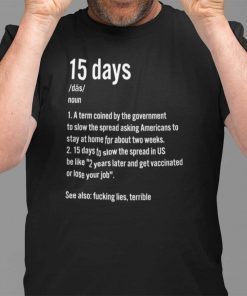 15 Days To Slow The Spread Unisex Shirt