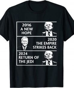 2016 a new hope 2020 the empire strikes back Trump Biden Limited Shirt