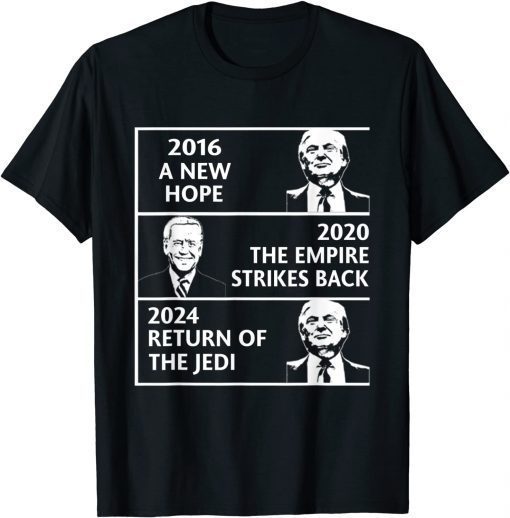 2016 a new hope 2020 the empire strikes back Trump Biden Limited Shirt