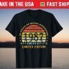 34 Years Of Being Awesome Vintage 1987 Limited Edition Unisex Shirt