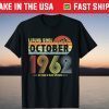 59th Birthday Legend Since October 1962 Vintage 59 Years Old T-Shirt