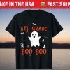 5TH Grade Boo Boo Halloween Costume Grade Boo Crew T-Shirt