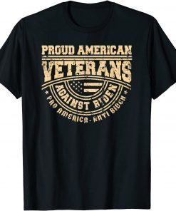 American Veterans Against Biden Pro America Anti Joe Biden Unisex Shirt