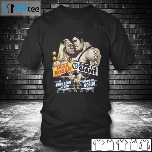 Andre The Giant Vs Hulk Hogan RSVLTS Unisex Shirt