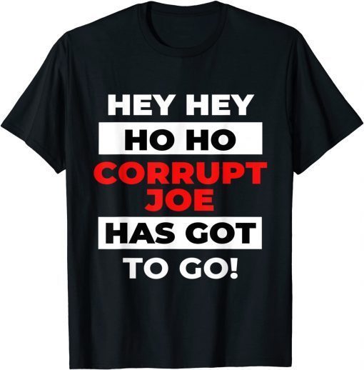 Anti Biden Corrupt Joe Pro Trump Unisex Shirt