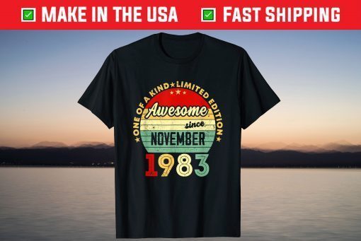 Awesome Since November 1983 38th Birthday T-Shirt