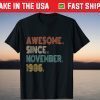 Awesome Since November 1986 35th Birthday T-Shirt
