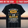 Awesome Since November 1993 28th Birthday 28 Years Old T-Shirt
