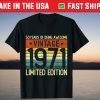 Awesome Since September 1971 50th Birthday 50 Years Old T-Shirt