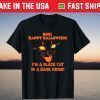 BOO! Happy Halloween! I’m a Black Cat In A Dark Room Unisex Shirt