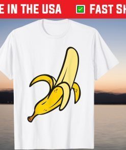 Banana Fruits Easy Matching Group Halloween Party Costume T-Shirt