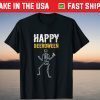 Beeroween Happy Halloween Skull Zombie Beer Lover Skeleton T-Shirt