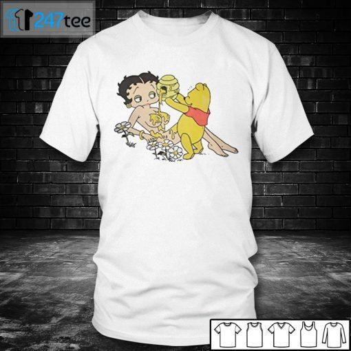 Betty Boop Tits Winnie The Pooh Unisex Shirt