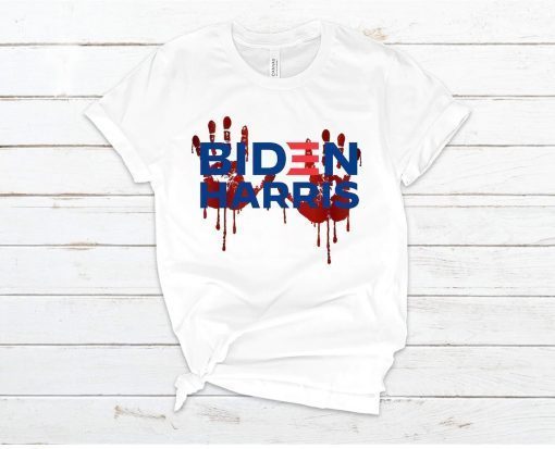 Biden Harris Bloody Hands Us 2021 Shirt