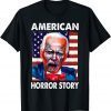 Biden Horror American Zombie Story Halloween Flag Official Shirt