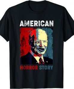 Biden Horror American Zombie Story Halloween 2021 Shirt