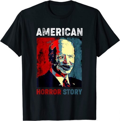 Biden Horror American Zombie Story Halloween 2021 Shirt