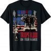 Biden You've Got Our Troops Blood On Your Hands Flag Us Official Shirt