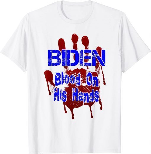 Blood On His Hands Biden Bring Trump Back Trump 2024 Limited Shirt