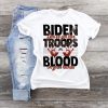 Blood on His Hands Flag Unisex Shirt