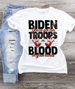 Blood on His Hands Flag Unisex Shirt