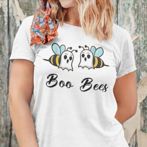 Boo Bees Ghost Halloween Unisex Shirt