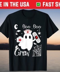 Boo Boo Crew Halloween Nursing T-Shirt