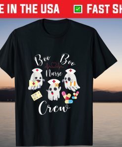 Boo Boo Nurse Crew Halloween Shirt