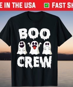 Boo Crew Halloween Ghost Costume T-Shirt