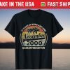 Born November 2000 21st Quarantine Bithday Made in 2000 T-Shirt