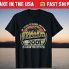 Born November 2001 20th Quarantine Bithday Made in 2001 T-Shirt